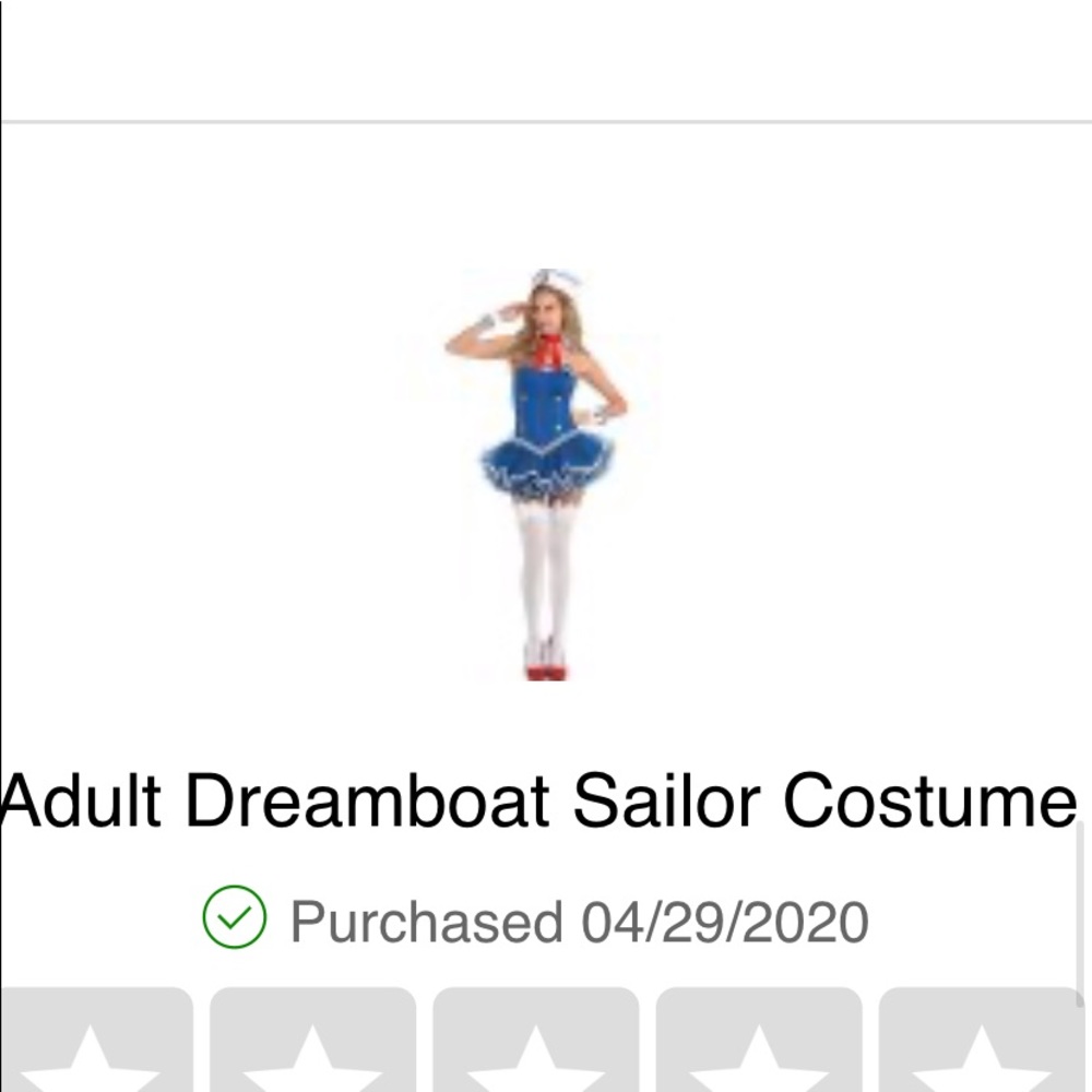 adult dreamboat diva costume